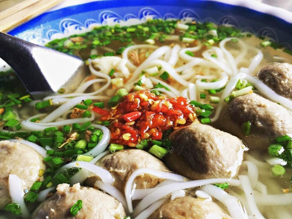 Bánh canh Vĩnh Trung món đặc sản của phố núi Tịnh Biên