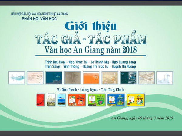 Giới thiệu tác giả, tác phẩm Văn học An Giang 2018 - Nguyễn Đức Phú Thọ